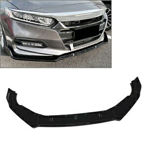 フロントバンパーリップスポイラーボディキットホンダアコード 10 世代 2018-2021 Front Bumper Lip Spoiler Body Kit For Honda Accord 10th Generation 2018-2021 【並行輸入品】