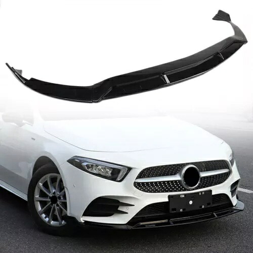 フロントバンパーリップスポイラーボディキットメルセデスベンツ W177 A クラススポーツ 2019 Front Bumper Lip Spoiler Body Kit For Mercedes Benz W177 A-class Sport 2019 【並行輸入品】