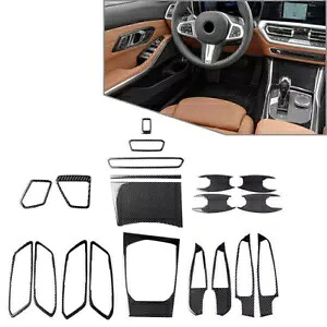 20 個フルセット室内装飾カバートリム BMW 3 シリーズ G20 2019-2020 20 Pcs Full Set Interior Decoration Cover Trim For BMW 3 Series G20 2019-2020 【並行輸入品】