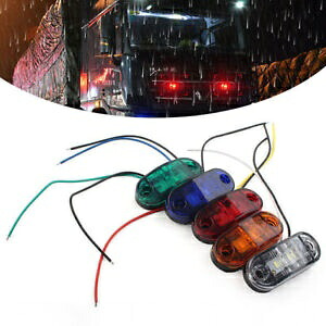 2 SMD LED マーカーライトトレーラーライト識別ライトトラック RV SUV など 2 SMD LED Marker Light Trailer Light Identification Light For Truck RV SUV etc 【並行輸入品】