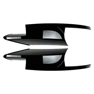 フロントサイドコーナースプリッタースポイラー BMW 5 シリーズ F10 F11 M5 2011-2017 Front Side Corner Splitter Spoiler For BMW 5 Series F10 F11 M5 2011-2017 【並行輸入品】