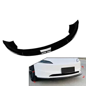 フロントバンパースポイラースプリッターリップボディキットテスラモデル 3 2024-25 Front Bumper Spoiler Splitter Lip Body Kit For Tesla Model 3 2024-25 【並行輸入品】