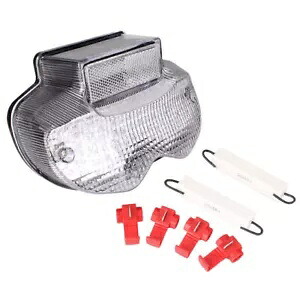 オートバイ LED クリアテールブレーキライトランプスズキバンディット 1200 600 2001-2005 Motorcycle LED Clear Tail Brake Light Lamp for Suzuki Bandit 1200 600 2001-2005 【並行輸入品】