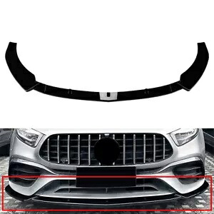 フロントバンパースポイラーリップメルセデスベンツ A クラス W177 A45 A45S 2019-2023 Front Bumper Spoiler Lip For Mercedes Benz A Class W177 A45 A45S 2019-2023 【並行輸入品】