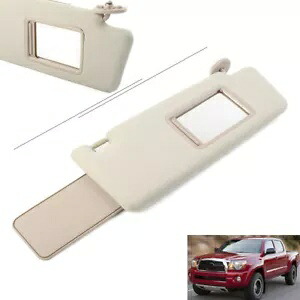 右助手席側サンバイザー + ミラー トヨタ タコマ 2005-2015 2011 2010 2009 に適合。 Right Passenger Side Sun Visor+Mirror Fit Toyota Tacoma 2005-2015 2011 2010 2009 【並行輸入品】