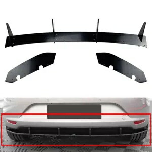 1 セット車の自動車 ABS リアバンパーディフューザーリップセアト ? レオン MK3 - 5F 2013-2016 FR 1 Set Car Auto ABS Rear Bumper Diffuser Lip For Seat Leon MK3 - 5F 2013-2016 FR 【並行輸入品】