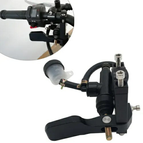 7/8 ''オートバイクラッチ親指ブレーキレバーリアマスターストレートポンプシリンダー 7/8'' Motorcycle Clutch Thumb Brake Lever Rear Master Straight Pump Cylinder 【並行輸入品】