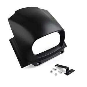 オートバイのヘッドライトフェアリングカバーカウルフィットハーレーファットボブFXFB FXFBS 2018-2022 Motorcycle Headlight Fairing Cover Cowl Fit Harley Fat Bob FXFB FXFBS 2018-2022 【並行輸入品】