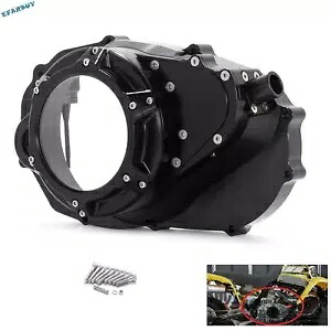 アルミビレットロックアップクラッチカバーヤマハバンシー 350 YFZ 350 87-06 ブラック Aluminum Billet Lock Up Clutch Cover For Yamaha Banshee 350 YFZ 350 87-06 Black 【並行輸入品】