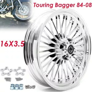 16x3.5 ファット スポーク ホイール フロント リム ハーレー ツーリング ロードキング クラシック FLH クローム用 16x3.5 Fat Spoke Wheel Front Rim for Harley Touring Road King Classic FLH Chrome 【並行輸入品】