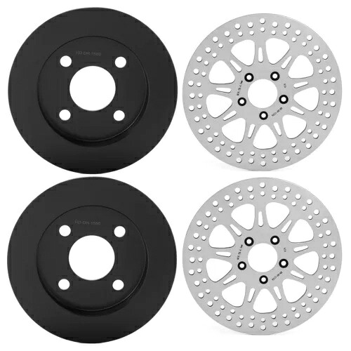 ストリート グライド トライク フロント リア ブレーキ ローター セット ハーレー トライ グライド ウルトラ クラシック用 Street Glide Trike Front Rear Brake Rotors set For Harley Tri Glid Ultra Classic 【並行輸入品】