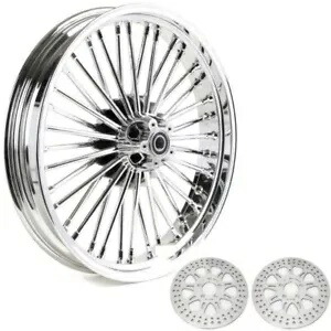 21x3.5 ファット スポーク フロント ホイール ローター ハーレー ストリート グライド FLHXS 2009-2023 FLHX 用 21x3.5 Fat Spoke Front Wheel Rotors for Harley Street Glide FLHXS 2009-2023 FLHX 【並行輸入品】