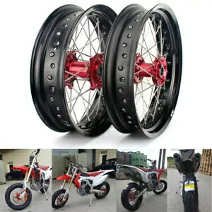 17-23 CRF450RX スーパーモト ホンダ 17" ホイールセット CRF450R CRF250R 14-24 CRF250RX 17-23 CRF450RX Supermoto For Honda 17" Wheel Set CRF450R CRF250R 14-24 CRF250RX 【並行輸入品】|カスタムパーツ WORLD倉庫