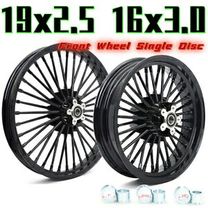 19X2.5 16X3 ファットスポークホイールリム ハーレースポーツスターアイアン XL883N XL1200N 10-20用 19X2.5 16X3 Fat Spoke Wheels Rims for Harley Sportster Iron XL883N XL1200N 10-20 【並行輸入品】｜カスタムパーツ WORLD倉庫