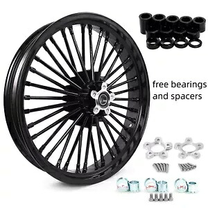 21x3.5 ファットスポークフロントホイール ハーレーツーリングロードキングエレクトラグライド 00-07用 21x3.5 Fat Spoke Front Wheel for Harley Touring Road King Electra Glide 00-07 【並行輸入品】