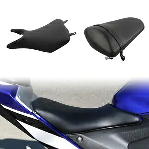 ブラックドライバー&助手席オートバイヤマハYZF R3 YZF-R3 15-24 19に適合 Black Driver & Pessenger Seat Fit For Motorcycle Yamaha YZF R3 YZF-R3 15-24 19 【並行輸入品】