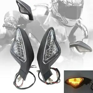 ブラックバックミラーターンシグナル Ducati 1098 1098S 1098R 2007-2009用 Black Rearview Mirror Turn Signal Fit For Ducati 1098 1098S 1098R 2007-2009 【並行輸入品】 44,330円