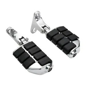 クローム後部助手席フットペグマウント ハーレーツーリングロードキング 1993-2022 に適合 Chrome Rear Passenger Foot Pegs Mount Fit For Harley Touring Road King 1993-2022 【並行輸入品】