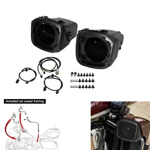 下部フェアリング スピーカー エンクローサー & 配線 インディアン チャレンジャー エリート 22-24 に適合 Lower Fairing Speakers Encloser & Wiring Fit For Indian Challenger Elite 22-24 【並行輸入品】 45,045円