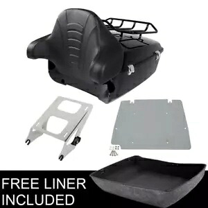 キングパック トランクパッド トップラックマウントプレート ハーレーツアーパックツーリング 14-24用 King Pack Trunk Pad Top Rack Mount Plate Fit For Harley Tour Pak Touring 14-24 【並行輸入品】
