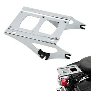 Two Up クロームパック ラゲッジラック ハーレーツーリング FLHX FLTR FLTRX 14-UP に適合 Two Up Chrome Pack Luggage Rack Fit For Harley Touring FLHX FLTR FLTRX 14-UP 【並行輸入品】