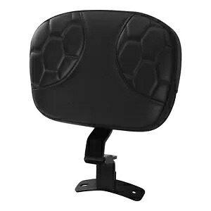 ブラック フロント ライダー ドライバー バックレスト パッド ハーレー ツーリング エレクトラ グライド 09-Up に適合 Black Front Rider Driver Backrest Pad Fit For Harley Touring Electra Glide 09-Up 【並行輸入品】