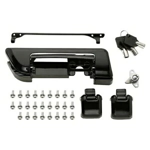 ブラックパック トランク ラッチ ヒンジ ハーレー ツアーパック ツーリング FLT FLHT 14 以降に適合 Black Pack Trunk Latch Hinges Fit For Harley Tour Pak Touring FLT FLHT 14-later 【並行輸入品】