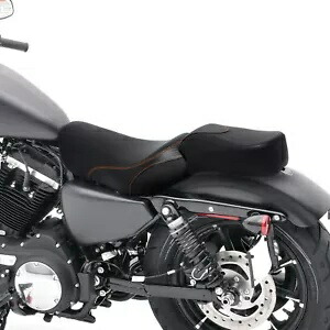 運転席助手席フィットハーレーアイアン XL883 XL883N 2016 以降ブラック Driver Passenger Seat Fit For Harley Iron XL883 XL883N 2016-later Black 【並行輸入品】