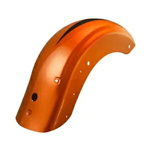 リアフェンダー ハーレー CVO リミテッド FLHTKSE 16+ スコーチオレンジ/ブラックデニムに適合 Rear Fender Fit For Harley CVO Limited FLHTKSE 16+ Scorched Orange/Black Denim 【並行輸入品】