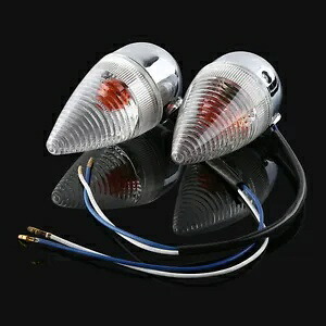 クリアブレットリアウインカーヤマハ XV1900 2006-2013 07 08 09 10 11 12 Clear Bullet Rear Turn Signal Fit For YAMAHA XV1900 2006-2013 07 08 09 10 11 12 【並行輸入品】