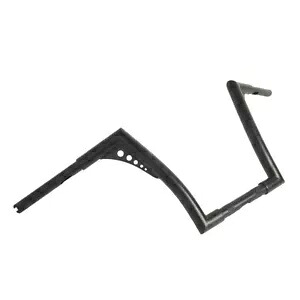 12インチ ライズ 1-1/4インチ ファット エイプ ハンガー ハンドルバー ハーレー FLST スポーツスター XL ブラック用 12\