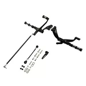 ブラックフォワードコントロールペグレバーリンケージフィットハーレースポーツスターアイアン 883 04-13 Black Forward Control Peg Levers Linkage Fit For Harley Sportster Iron 883 04-13 【並行輸入品】