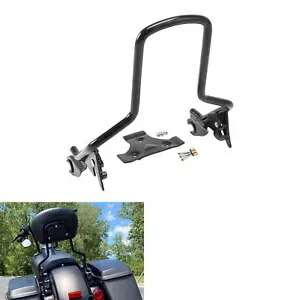 取り外し可能なアップライト シーシーバー バックレスト ハーレー ツーリング ストリート グライド 09-23 に適合 Detachable Upright Sissy Bar Backrest Fit For Harley Touring Street Glide 09-23 【並行輸入品】