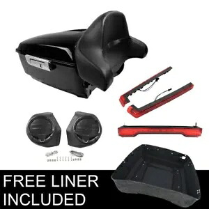 キングパック トランク テール サイド ライト スピーカー ハーレー ツアー パック ツーリング 14-23 に適合 King Pack Trunk Tail Side Light Speaker Fit For Harley Tour Pak Touring 14-23 【並行輸入品】