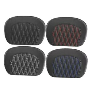 シーシーバー助手席バックレスト取り付けフィットハーレーツーリングロードキング PU レザー Sissy Bar Passenger Backrest Mounting FitFor Harley Touring Road King PU Leather 【並行輸入品】