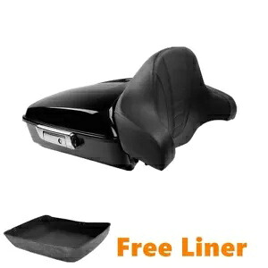 チョップドパック トランク バックレスト パッド ハーレー ツアー パック ツーリング ロード グライド 14 アップに適合 Chopped Pack Trunk Backrest Pad Fit For Harley Tour Pak Touring Road Glide 14-up 【並行輸入品】