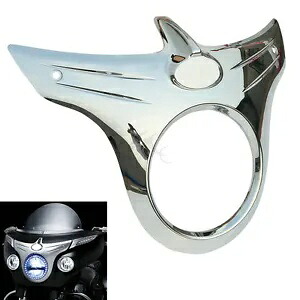 アッパーフェアリングヘッドライトベゼル インディアンロードマスター 15-23 チーフテン 14-18 に適合 Upper Fairing Headlight Bezel Fit For Indian Roadmaster 15-23 Chieftain 14-18 【並行輸入品】 45,540円