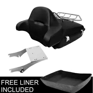 みじん切りトランク荷物ラックマウントハーレーツアーパックロードストリートグライド97-08に適合 Chopped Trunk Luggage Rack Mount Fit For Harley Tour Pak Road Street Glide 97-08 【並行輸入品】