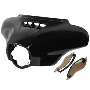 アウターバットウィングフェアリング & スモークエアディフレクター ハーレーウルトラリミテッド 14-23 に適合 Outer Batwing Fairing & Smoked Air Deflectors Fit For Harley Ultra Limited 14-23 【並行輸入品】