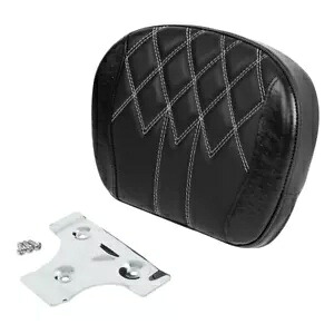 ホワイトステッチシーシーバーパッセンジャーパッドハーレー CVO ストリートグライド FLHXSE に適合 White Stitching Sissy Bar Passenger Pad Fit For Harley CVO Street Glide FLHXSE 【並行輸入品】