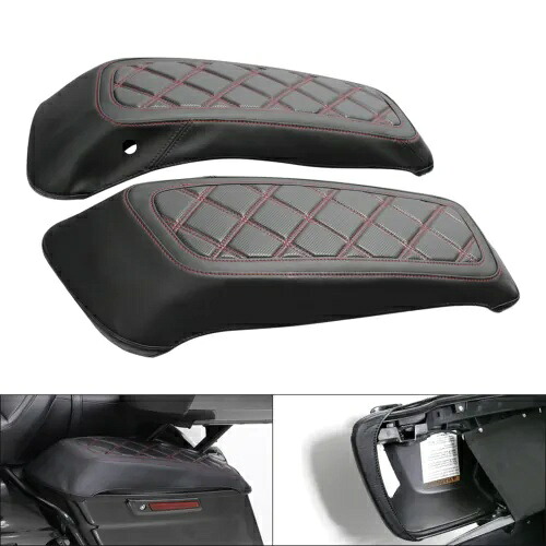 ハードサドルバッグ蓋カバーハーレーツーリンググライドウルトラリミテッド14以降に適合 Hard Saddlebags Lids Covers Fit For Harley Touring Glide Ultra Limited 14-Later 【並行輸入品】 42,185円