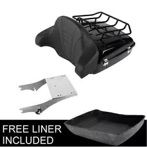 チョップドパック トランクパッド 2Up ラック ハーレー ツアーパック ツーリング FLHR FLHRCI 97-08 用 Chopped Pack Trunk Pad 2Up Rack Fit For Harley TourPak Touring FLHR FLHRCI 97-08 【並行輸入品】