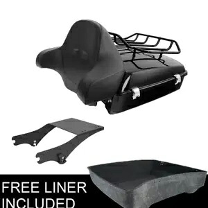 みじん切りパック トランク パッド トップ ラック マウント ラック ハーレー ツーリング 97-08 に適合 Chopped Pack Trunk Pad Top Rack Mounting rack Fit For Harley Touring 97-08 【並行輸入品】