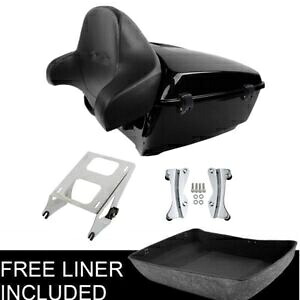 キングパック トランクパッド 2UP マウントラックドッキング ハーレーツアーパックツーリング 14-UP に適合 King Pack Trunk Pad 2UP Mount Rack Docking Fit For Harley Tour Pak Touring 14-UP 【並行輸入品】