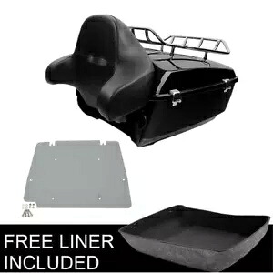 キングパック トランクパッド トップラック & ベースプレート ハーレーツーリングロードキング 14-up に適合 King Pack Trunk Pad Top Rack & Base Plate Fit For Harley Touring Road King 14-up 【並行輸入品】