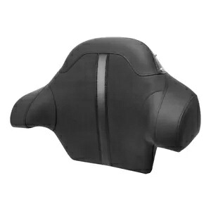 ブラック ラップアラウンド パッセンジャー バックレスト ハーレー ツーリング トライ グライド 14-UP 15 に適合 Black Wrap-around Passenger Backrest Fit For Harley Touring Tri Glide 14-UP 15 【並行輸入品】