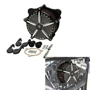 スピード 5 エアクリーナー コントラスト カット ハーレー ツーリング ストリート ロード グライド 08-16 に適合 Speed 5 Air Cleaner Contrast Cut Fit For Harley Touring Street Road Glide 08-16 【並行輸入品】