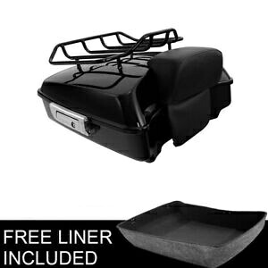 チョップドパック トランクトップラック バックレスト ハーレーツアーパック エレクトラグライド 14-23用 Chopped Pack Trunk Top Rack Backrest Fit For Harley Tour Pak Electra Glide 14-23 【並行輸入品】