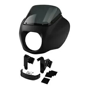 ヘッドライトフェアリングフロントガラスブラケットハーレーFXBB FXLR FXST 18以降に適合 Headlight Fairing Windshield Bracket Fit For Harley FXBB FXLR FXST 18-later 【並行輸入品】