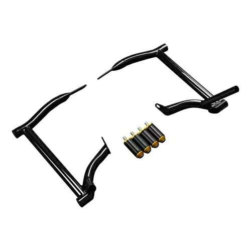 リアサドルバッグサポートガードレール ハーレーツーリングロードグライド 2023 年 9 月 24 日用 Rear Saddlebag Support Guards Rails Fit For Harley Touring Road Glide 09-24 2023 【並行輸入品】